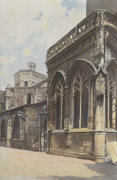 Lyon, Iglesia St-Paul, Lado N de French Photographer