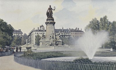 Lyon, Plaza Carnot de French Photographer