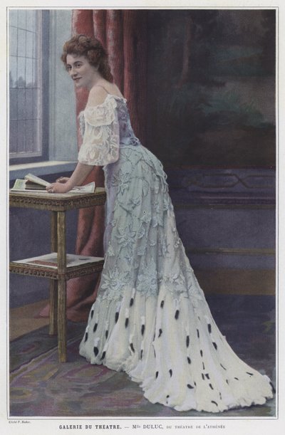 Mademoiselle Duluc, actriz francesa de French Photographer