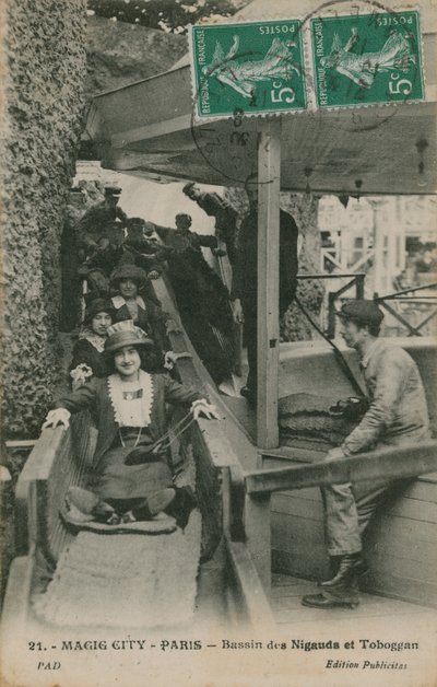 Ciudad Mágica, París, postal enviada el 19 de julio de 1913 de French Photographer
