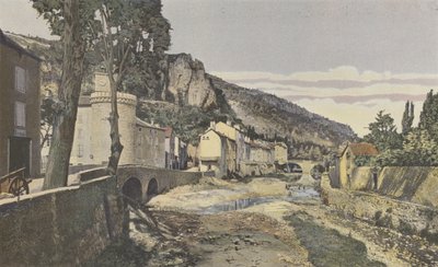 Meyrueis, La Jonte, en la parte baja de la ciudad de French Photographer