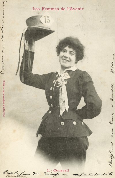 Conscripto militar, Mujer del Futuro de French Photographer