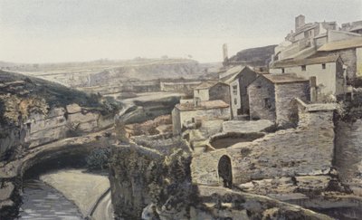 Minerve, Vista tomada al borde del Cesse de French Photographer