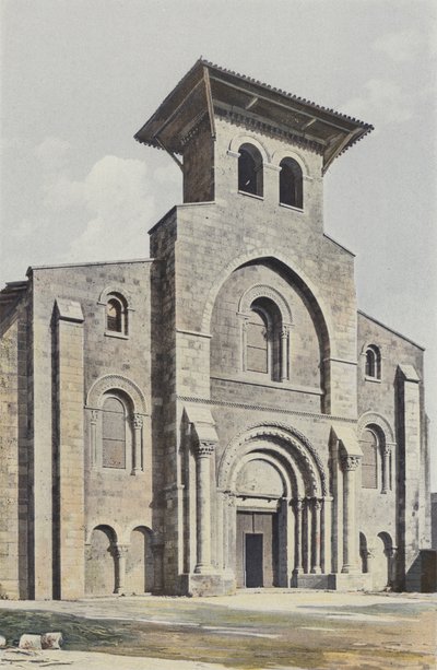 Moirax, Iglesia, Fachada Oeste de French Photographer