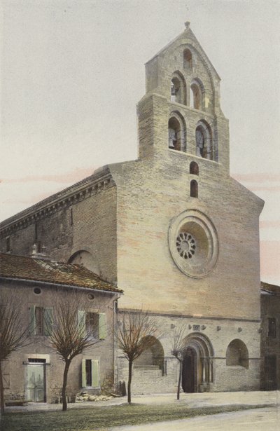 Montsaunes, Iglesia, Fachada oeste de French Photographer