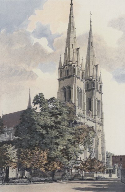 Moulins, Catedral, Fachada Oeste de French Photographer