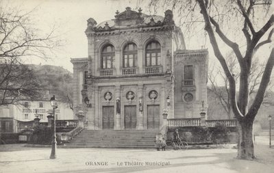 Teatro Municipal, Orange, Francia de French Photographer