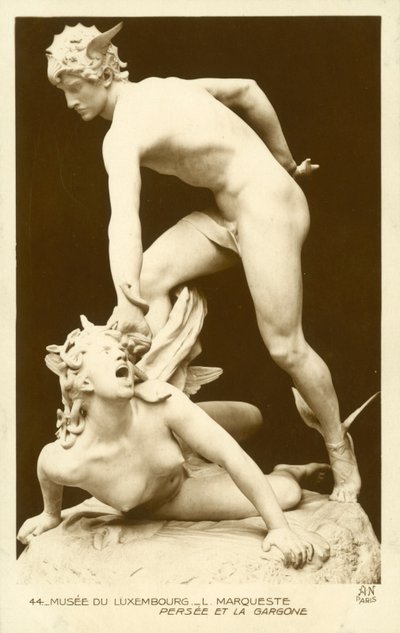 Museo de Luxemburgo, L Marqueste Perseo y la Gargona de French Photographer