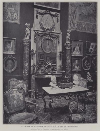 Museo de la Infancia en el Petit Palais en los Campos Elíseos, París de French Photographer