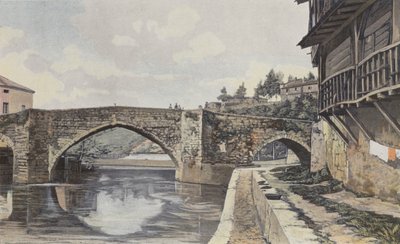 Nerac, Puente sobre la Baise de French Photographer