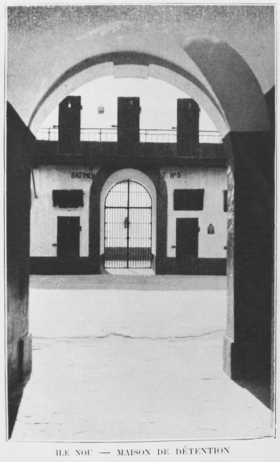 Nueva Caledonia, Isla de Nou, Casa de Detención, de La Dépêche Coloniale, 1903 de French Photographer