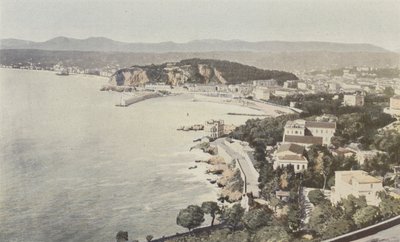 Niza, Vista general, tomada desde la carretera de Villefranche de French Photographer