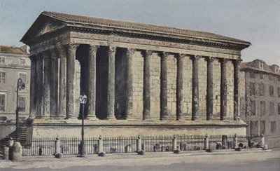 Nimes, Maison Carree (Museo de antigüedades), Conjunto suroeste de French Photographer