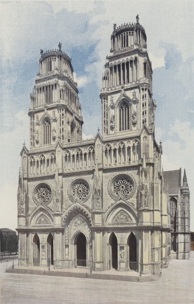 Orleans, Catedral de Sainte-Croix, Fachada oeste de French Photographer