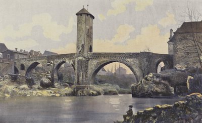 Orthez, Puente sobre el Gave de Pau de French Photographer