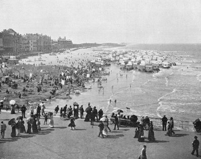 Ostende - El Kursaal y la Playa de French Photographer