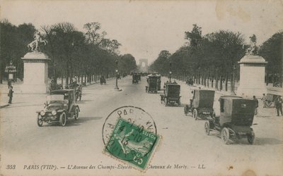 París - Avenida de los Campos Elíseos de French Photographer