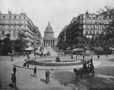 París - La Plaza Medicis, La Rue Soufflot y el Panteón de French Photographer