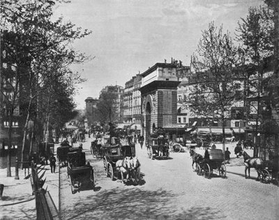 París - La Porte Saint-Martin de French Photographer
