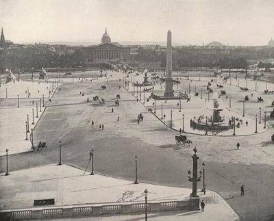 París: Vista sur mirando hacia la Place de la Concorde de French Photographer