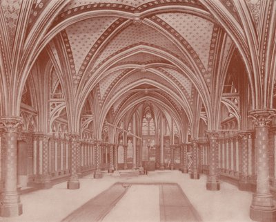 París: Cripta de la Sainte Chapelle de French Photographer