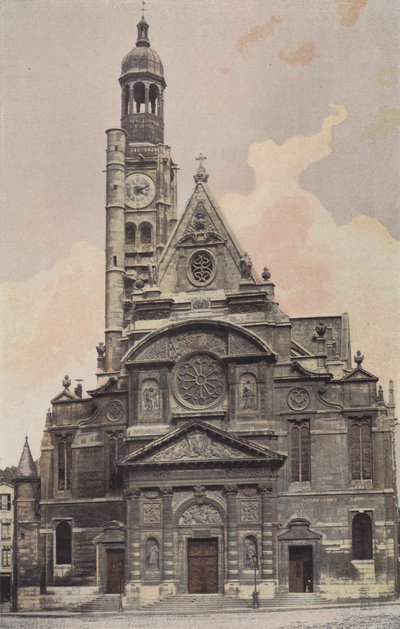 París, Iglesia de Saint-Étienne-du-Mont, Fachada Oeste de French Photographer