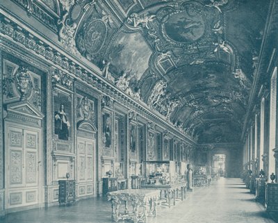 París: Galería de Apolo, Museo del Louvre, mirando al Norte de French Photographer