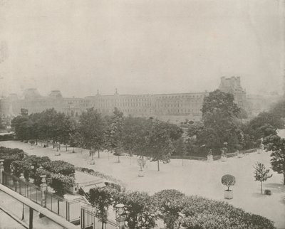 París: Jardín frente al Palacio de las Tullerías de French Photographer