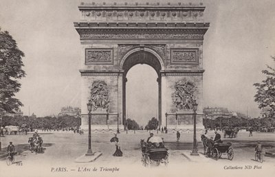 París, El Arco de Triunfo de French Photographer