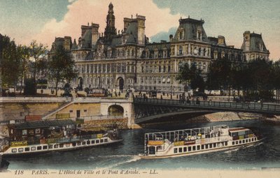 París, El Ayuntamiento, El Puente de Arcole de French Photographer