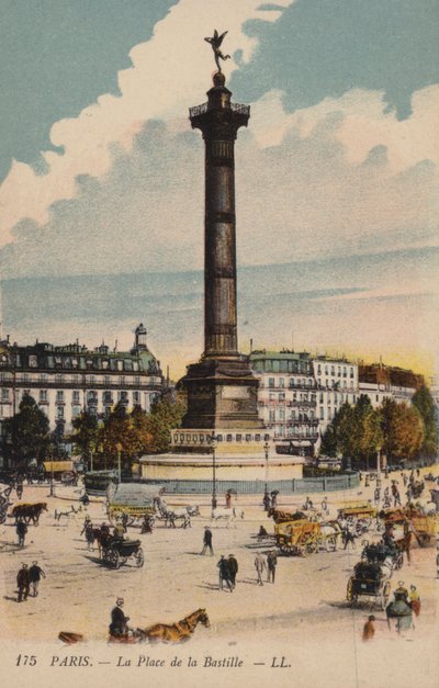 París, La Plaza de La Bastilla de French Photographer