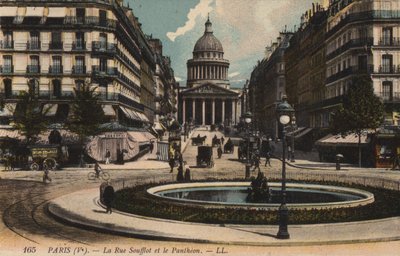 París, La Rue Soufflot, El Panteón de French Photographer