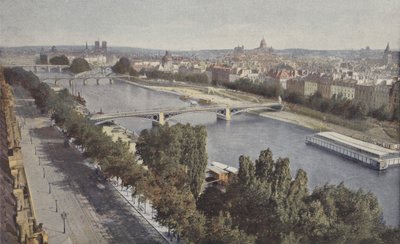 París, El Sena, Vista desde el Pabellón de Flora de French Photographer