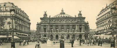París, El Teatro de la Ópera y la Plaza de French Photographer