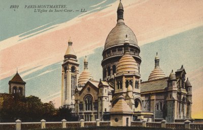 París, Montmartre, La Iglesia del Sagrado Corazón de French Photographer