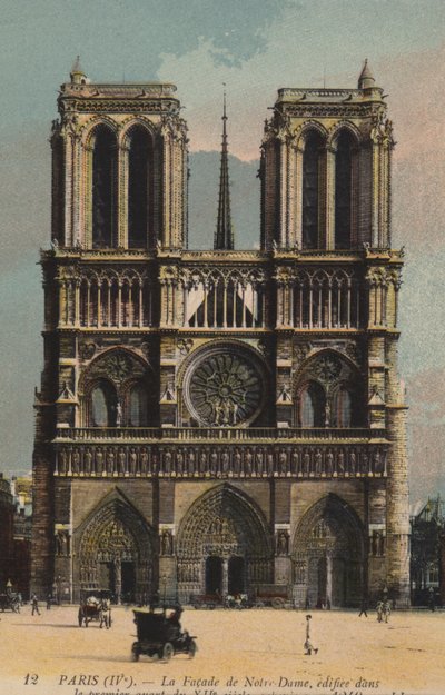 París, Notre Dame de French Photographer