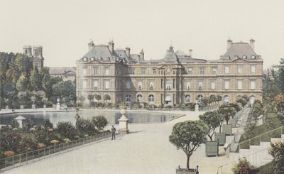 París, Palacio de Luxemburgo, Fachada hacia los jardines de French Photographer