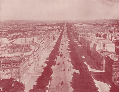 París: Perspectiva de los Campos Elíseos de French Photographer
