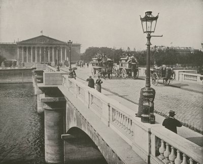 París: Puente de la Concordia y Cámara de Diputados de French Photographer
