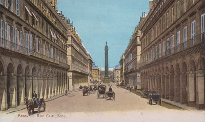 París, Rue Castiglione de French Photographer