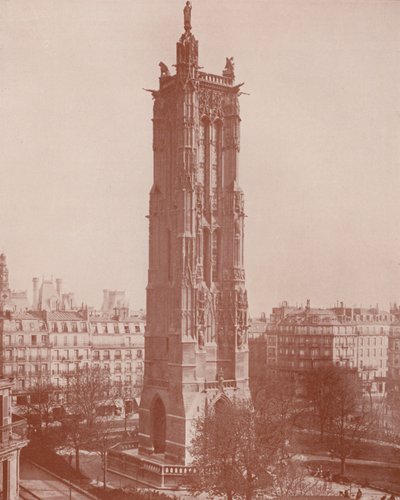 París: La Torre Saint Jacques, San Jaime de French Photographer