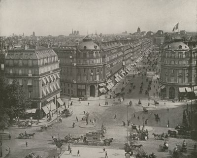 París: Vista de la Avenida de la Ópera de French Photographer