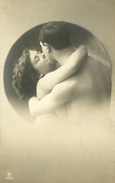 Beso apasionado de French Photographer