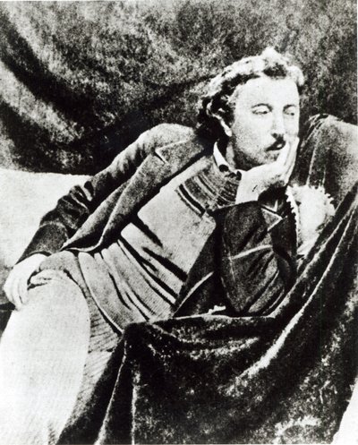 Paul Gauguin (1848-1903) (fotografía en blanco y negro) de French Photographer