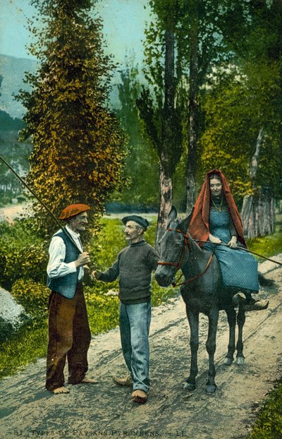 Campesinos en los Pirineos de French Photographer