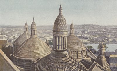 Périgueux, Catedral Saint-Front, Cúpulas vistas desde el campanario de French Photographer