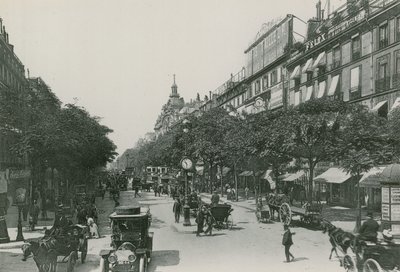 Perspective du Boulevard des Italiens de French Photographer