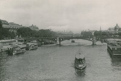 Perspective sur la Seine, le Pont des Saint-Peres de French Photographer