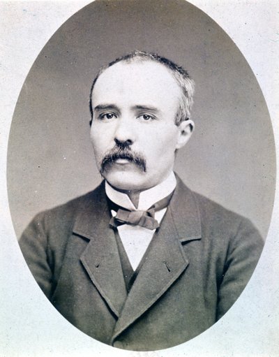 Fotografía de Georges Clémenceau joven (1841 - 1929) alrededor de 1870 - 1880 de French Photographer