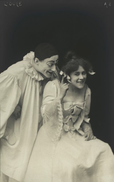Pierrot (foto b/n) de French Photographer
